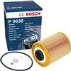 BOSCH Filtro olio 1457429638 | Compatibile con: BMW 3, 3 Cabriolet, 3 Coupe, 3 Touring, 5, 5 Touring