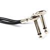 Hosa IRG-101, Guitar Patch Cable, Low-profile Right-angle to Same, 1 ft