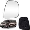 Mingke Vetro Specchio Retrovisore Riscaldabile Lato Destro per Citroen Berlingo Peugeot Partner 2012-2023 Opel Vivaro C 2019-2023 Combo E 2018-2023 Toyota Proace 2016-2023