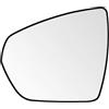SENZEAL Vetro dello Specchietto Lato Guida Riscaldato con Piastra Portante per Peugeot 3008 SUV 2016-2023 5008 II 2017-2024 Opel Grandland X 2017-2024 Citroen C5 Aircross 2018-2024 (Sinistro)