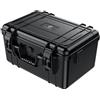 GRAUGEAR Custodia protettiva per hard disk da 3,5 e 2,5 e M.2 HDD/SSD, custodia per hard disk fino a 19 dischi, resistente agli urti, resistente al calore, impermeabile