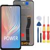 SiuVorZhi Display LCD compatibile con Cubot KingKong Power Display LCD Touch Screen Assembly Riparazione Parti di ricambio con strumenti