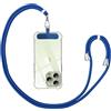 Anfire Collana universale per tutti gli smartphone, cinturino per cellulare da appendere con pad, cordino per cellulare per attività all'aperto, viaggi, supporto per telefono