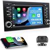 KUFUESGGERTA Autoradio per Audi A4/S4/RS4 B6/B7 2002-2008 con CarPlay, Android Auto