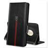 MAMA MOUTH Cover Per Honor Magic6 Lite/Honor X9b 5G, Custodia Flip Pelle Portafoglio, Magnetica Libro Slot Schede Cover, Silicone TPU Bumper Wallet con Supporto Antiurto Case Per Magic6 Lite Nero Profondo