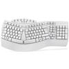 Perixx PERIBOARD-512 Tastiera Split Ergonomica Cablati USB, Design Suddiviso, con 7 Tasti Multimediali e Poggiapolsi Incorporato, Italiano QWERTY, Bianca