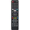 VINABTY Telecomando Sostitutivo compatibile con Blaupunkt TV RMC/CBU/0009N BS40F2012NEB BS42F2242NEB BS43U3012OEB BS49U3122OEB BKS43U3012O00EB74N BKS40F2012N00EB74L BKS49U3122O00EB75F