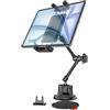 Kolasels Supporto Tablet Auto Cruscotto, [Braccio in Metallo] Supporto Tablet Camion Parabrezza, Supporto Tablet Ventosa per iPad Pro/Air/Mini, Galaxy Tabs, iPhone, 4-12,9 Tablets