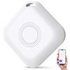 MEETOWN Smart Tracker Bluetooth Localizzatore Trova Oggett, Supporto Apple Dov'è, Air Tracker Tag per Portafogli, Bagagli, Borse, Zaini, Chiavi Tag Tracking (solo iOS)