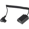 FOTGA Connettore D-Tap a DMW-BLK22/DCC17 decodificato batteria fittizia cavo adattatore di alimentazione per Panasonic Lumix DC-S5/S5II/S5K/GH5II/GH5S/GH6/G9/G9II fotocamera