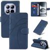 LACAE Cover a Libro per Xiaomi Redmi Note 15 Pro Plus/Poco M8 Pro 5G - Custodia Flip PU Pelle con Porta Carte, Supporto, Magnetica Case (Blue)