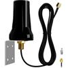 Greatzer Antenna 5G 4G LTE Esterna 7DBI Omnidirezionale Amplificatore Segnale Interni Esterni Impermeabile Connettore SMA 700-6000MHz，GSM/GPRS/2G/3G/4G/5G per LTE Router Monitoraggio Della Sicurezza-3M