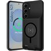 Fraternize Cover magnetica per Samsung Galaxy S25 10000mAh, custodia di ricarica portatile ricaricabile con e caricatore wireless preso in esterno caricatore portatile custodie di alimentazione