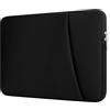 HEDUGO 13 Pollici Custodia Pc Portatile Borsa Custodia per Computer Portatile con Tasca per Accessori Borsa Compatibile con 13,6 Pollici Macbook Air M4 M3 M2 2025-2022, 14 Pollici Macbook Pro M4 M3 M2 M1