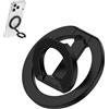 Sidpro Supporto magnetico per anello Magsafe anello supporto per iPhone 17 16e 15 14 13 12 Pro Max, supporto per dita per Samsung S25 Ultra S24 S23 S22 A56 A55 A35 A17 A16 per accessori Magsafe