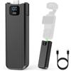 YONHUIZI Impugnatura batteria con display digitale per fotocamera DJI Osmo Pocket 4P | 5000 mAh, 22,5 W, ricarica rapida, accessorio per impugnatura della batteria per Xtra Muse, controllo intelligente della