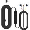 Jansite Dash Cam Hardwire Kit con connettore Type-C per Jansite Mirror Dash Cam, cavo di alimentazione da 12V-24V a 5V per caricabatterie da auto