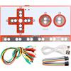 Binghe Set M-K-completo Kit Deluxe per la scheda controller, Include cavo dati USB, morsetti a coccodrillo e cavi di ponticello, perfetto per l'istruzione e l'innovazione fai-da-te.