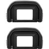 Panlouting Confezione da 2 | Conchiglia Oculare di Ricambio EF in Silicone con Protezione per Canon EOS Rebel T7 T7i T6i T6s T6 T5i T5 T4i T3i T3 T2i T1i T100 XSi XTi XT SL3 SL2 SL1