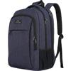 MATEIN Zaino Uomo Zaini per PC Portatile, 15.6 Pollici Zaino Porta PC, zaini da lavoro, Impermeabile Backpack per Laptop, Computer, Notebook, Viaggio Regalo Uomo & Donna - Blu