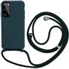 Keteen Cover per Samsung Galaxy S20 FE con Collana Custodia con Cordino TPU Corda Silicone Case Bumper Regolabile Staccabile Shock Absorption Antiscivolo Protettiva Custodia per Samsung S20 FE, verde