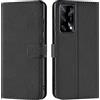 Verco custodia per OPPO A74 4G, Case per OPPO A74 4G Cover PU Pelle Portafoglio Protettiva, Nero