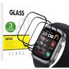 X-Dision [3 Pezzi Pellicola Protettiva Compatibile con Huawei Watch D2,[Resistente ai Graffi][3D Curved Full Cover] Pellicola Protettiva per Huawei Watch D2