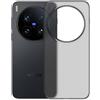 GIOPUEY Cover Compatibile con Vivo X300, Materiale PC Rigido Custodia, Comodo e Liscio al Tatto Case，Antiurto, Anti-Impronta - Translucent Black