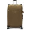 Kipling DARCEY UP L Borsone grande con ruote, Upright, Smooth Khaki (Khaki)