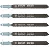 FEIN Lama per seghetto alternativo F-IRON Jig 26 AS per metallo BIM 63 T1.2 MS SC. Adatto all'uso nei seguenti materiali: Lamiera e metallo, acciaio inox, INOX, lamiera d'acciaio.Cf.5 pz.