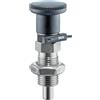 Halder Bullone di bloccaggio, con sensore/con pulsante, senza bloccaggio, d1 = 10 mm/d2 = M16 x 1,5 / l2 min.= 12 mm | 22123.0010