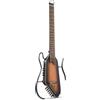Donner Chitarra Elettroacustica HUSH I PRO Travel con Molteplici Modalità di Effetti, Kit Intelligente con Cuffie, Borsa da Trasporto, Tracolla, Cavo di Ricarica, Sunburst.