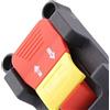 Eurowagens Interruttore A Pulsante DPDT Bloccante HY1832 4 Pin 250V 16A 2HP On Off