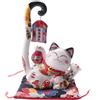 Eurowagens Scatola Di Soldi Maneki Lucky In Ceramica Da 86 Pollici Con Coda Lunga