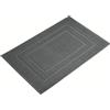 Homewell Tappetino da bagno, 60 x 90 cm, extra grande, 100% cotone, tappetino da doccia, tappetino da bagno, colore: antracite