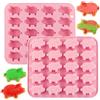 HGSHUO Stampo in Silicone Maiale Silicone Stampo Cioccolato Stampi per Cottura a Motivi Dolci Sapone Maiale Stampo da Forno Natale Pasqua 2 Pezzi