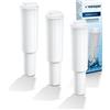 Wessper Filtro acqua per macchina da caffè Aqua White, Cartuccia filtrante per Jura® Impressa®, filtro caffè, ricambio compatibile per Jura® 60209 White, 64553, 7520, 68739-3 pezzi