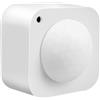 Homcloud Sensore PIR + Luminosità Zigbee 2‑in‑1, Rilevamento Movimento e Misurazione Luminosità, Batteria o USB, Notifiche App & Automazioni, Compatibile Alexa e Google Home