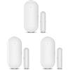 XNH Confezione da 3 sensori per porte e finestre, 315/433/868 MHz/sensori di ingresso compatibili A103F A105F A107F A108F A109F A01F A02F A519W con sistemi di sicurezza domestica