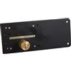 Welka 15800-60 012 Serratura Ferroglietto, Cilindro Fisso, 6 Mandate, 60 mm