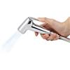Natudeco Spruzzatore per WC, 3 pezzi/set Kit per tubo flessibile per spruzzatore per bidet portatile per galvanica Testa per detergente per bidet per WC