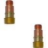 ELECTROMECANICA CANTABRIA ELCAN ELCAN 2 diffusori piccoli 17GL332 LENTE GAS per saldatura tungsteno 2,4 mm per torcia TIG serie WP 17 18 e 26. Consumabili e accessori professionali per saldatura a pistola o torcia TIG