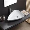 Kiamami Valentina - Lavabo Da Appoggio Forma A Goccia In Ceramica Design Moderno