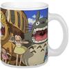 Semic Studio Ghibli Nekobus & Totoro Tazza 02