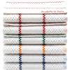 EMMEBi Strofinacci Cucina 100% Cotone Made in Italy Set 4 o 6 Pezzi 50x70 cm 300 gr/m² Alta Assorbenza Panni Cucina Professionali Design Elegante o Quadretti per Casa Ristoranti Hotel (GrandPrix 6pz)