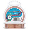 BENECREAT 160m 0.2mm Filo di Rame Filo Artigianale Cavo Metallico Filo Flessibile per Gioielleria - Colore Rame