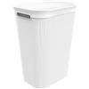 Rotho Brisen Raccoglitore di lavaggio 50l con coperchio e 2 maniglie, Plastica PP senza BPA, Bianco(Vischio), 50 l 43.1 x 34.0 x 52.9 cm
