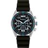 Breil, Collezione Score, Cronografo Uomo, Orologio Uomo, Cronografo Sportivo con Cassa in Acciaio, Cassa 43 mm, Cinturino in Silicone, Movimento al Quarzo, Pratica Chiusura con Fibbia