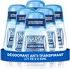 Narta - Deodorante da uomo a sfera - Nord-Estremo Anti-Traspirante Nord-Estremo Efficienza Non-Stop 48h - Confezione da 6 x 50ml