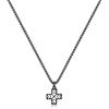 S'Agapõ S'agapõ Collana Uomo in Acciaio con Simbolo Croce | Collezione Rebel - Srb04 Uomo in Acciaio con Simbolo Croce | Collezione Rebel - SRB04